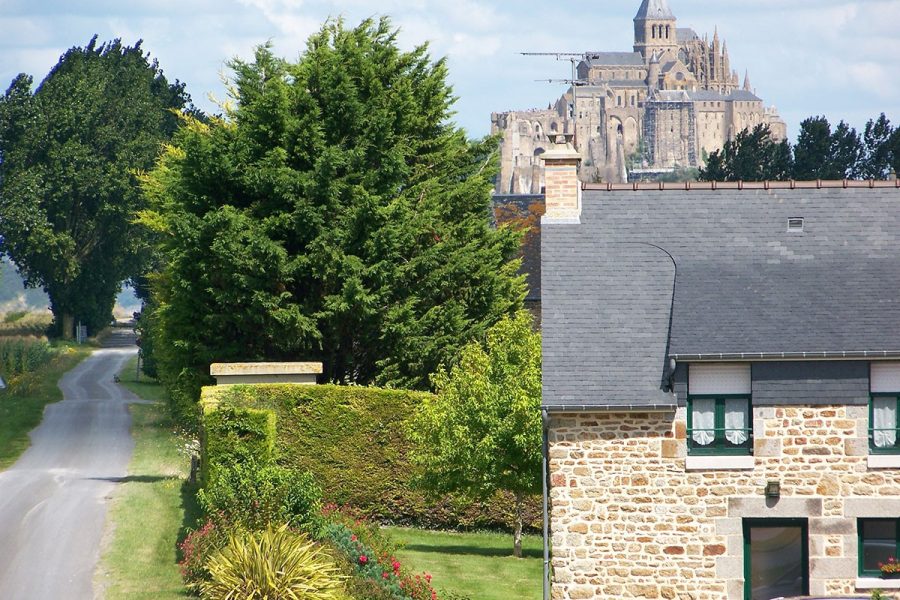 Vue sur le Mont Saint Michel
