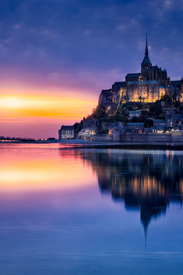le-montsaintmichel-in-the-twilight